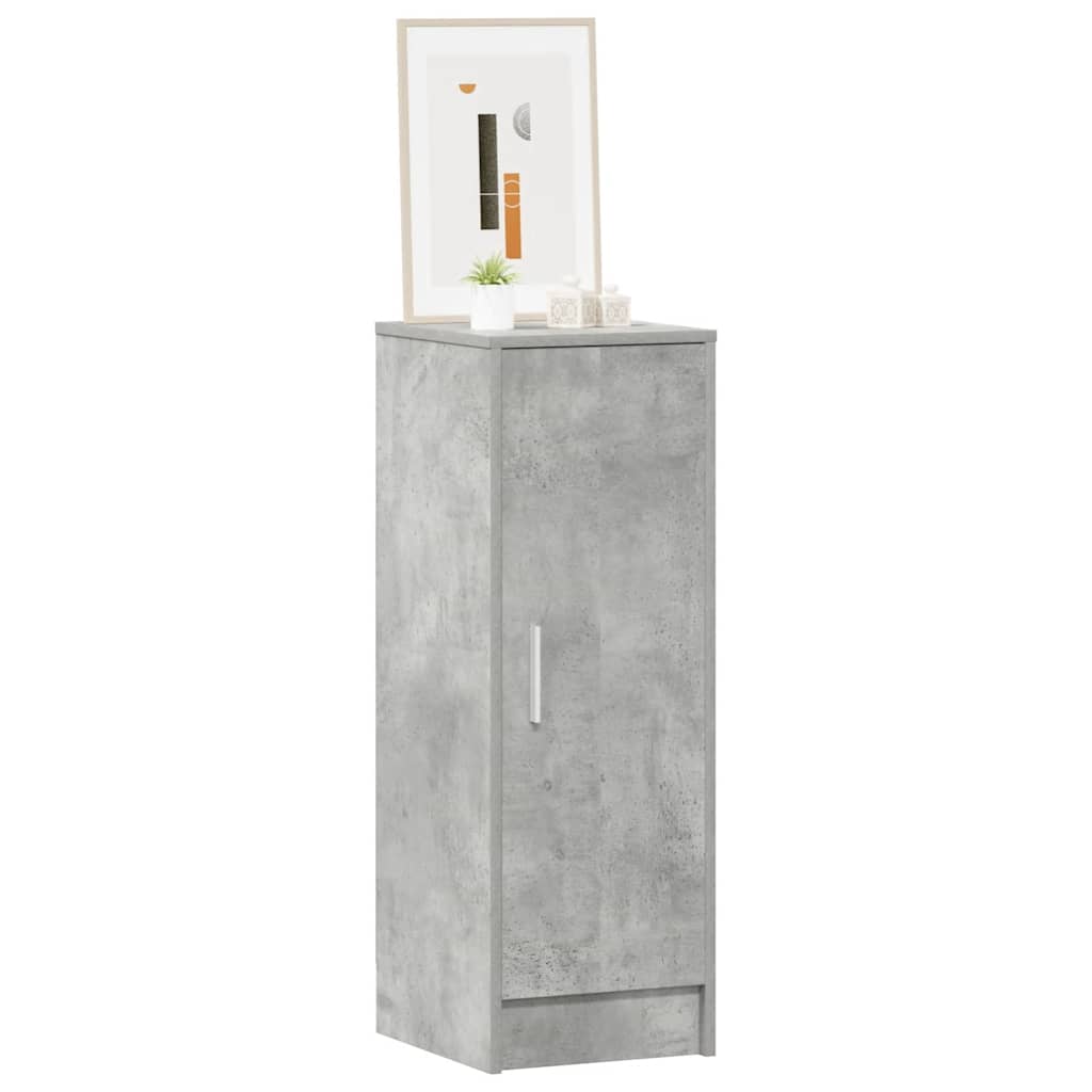 Schoenenkast 32x35x92 cm bewerkt hout betongrijs is nu te koop bij PeponiXL, paradijselijk wonen!