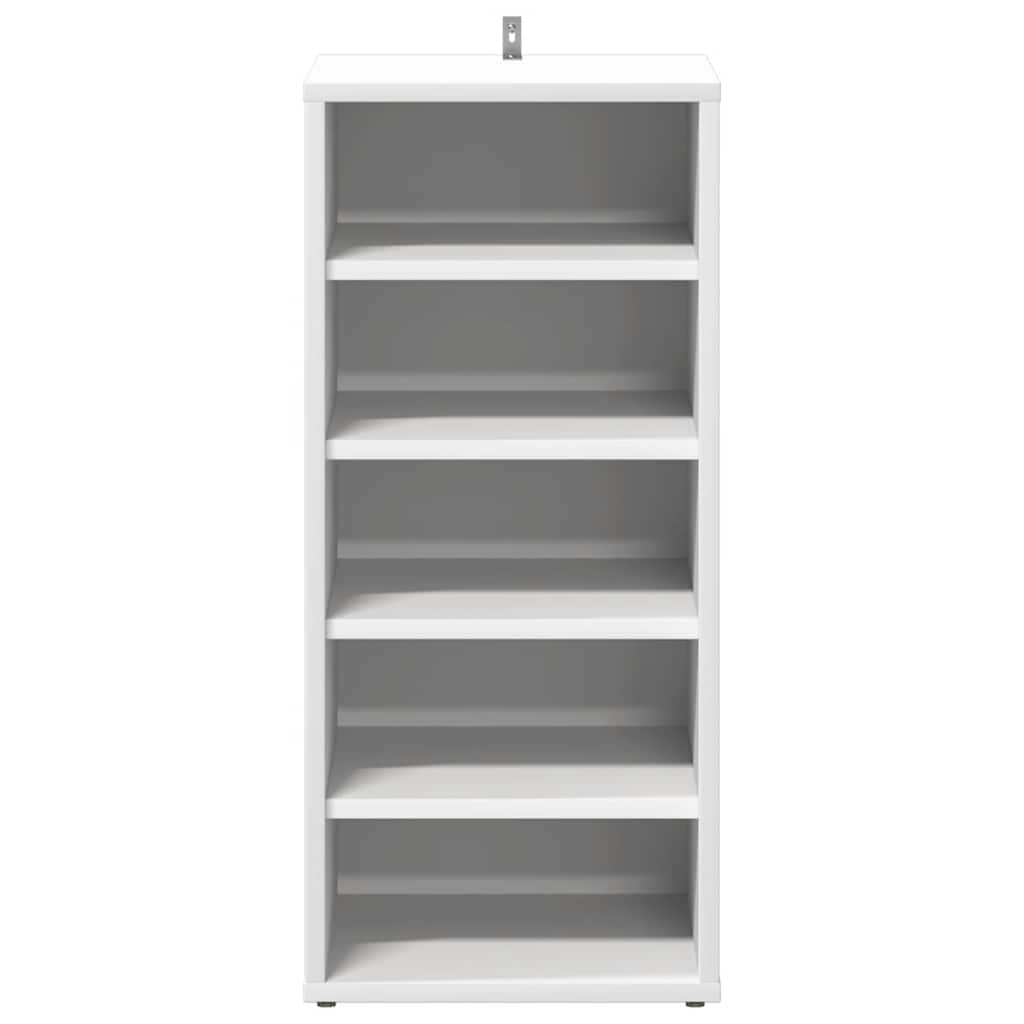 Schoenenkast 31,5x35x70 cm bewerkt hout wit is nu te koop bij PeponiXL, paradijselijk wonen!