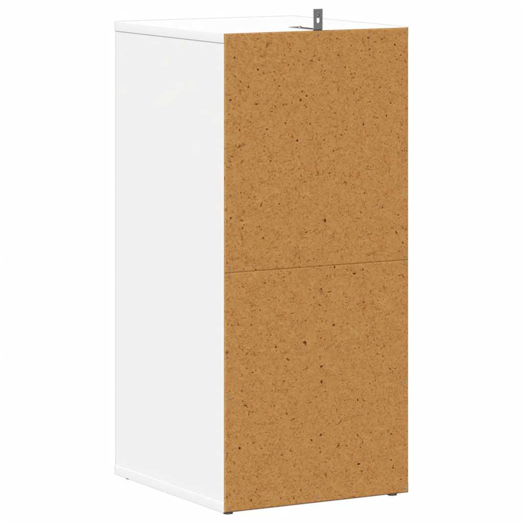 Schoenenkast 31,5x35x70 cm bewerkt hout wit is nu te koop bij PeponiXL, paradijselijk wonen!