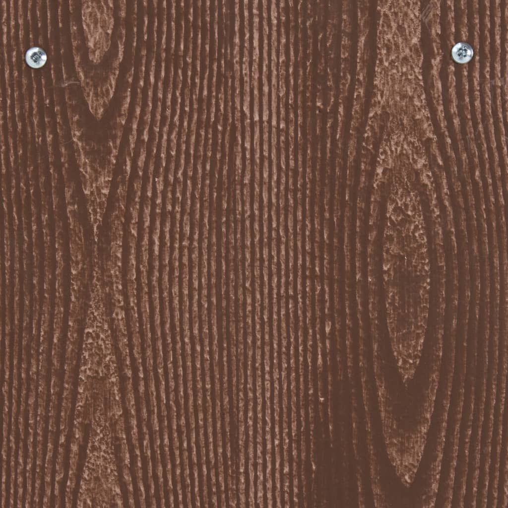 Schoenenrek 90x24x117 cm bewerkt hout bruin is nu te koop bij PeponiXL, paradijselijk wonen!