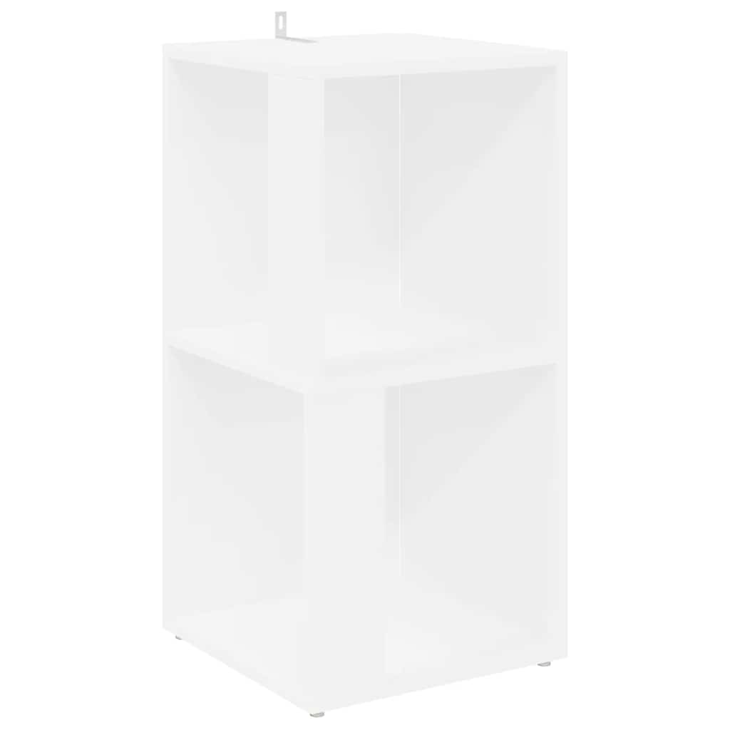 Hoekkast 33x33x67 cm bewerkt hout wit is nu te koop bij PeponiXL, paradijselijk wonen!