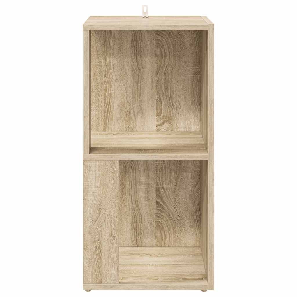 Hoekkast 33x33x67 cm bewerkt hout sonoma eikenkleurig is nu te koop bij PeponiXL, paradijselijk wonen!