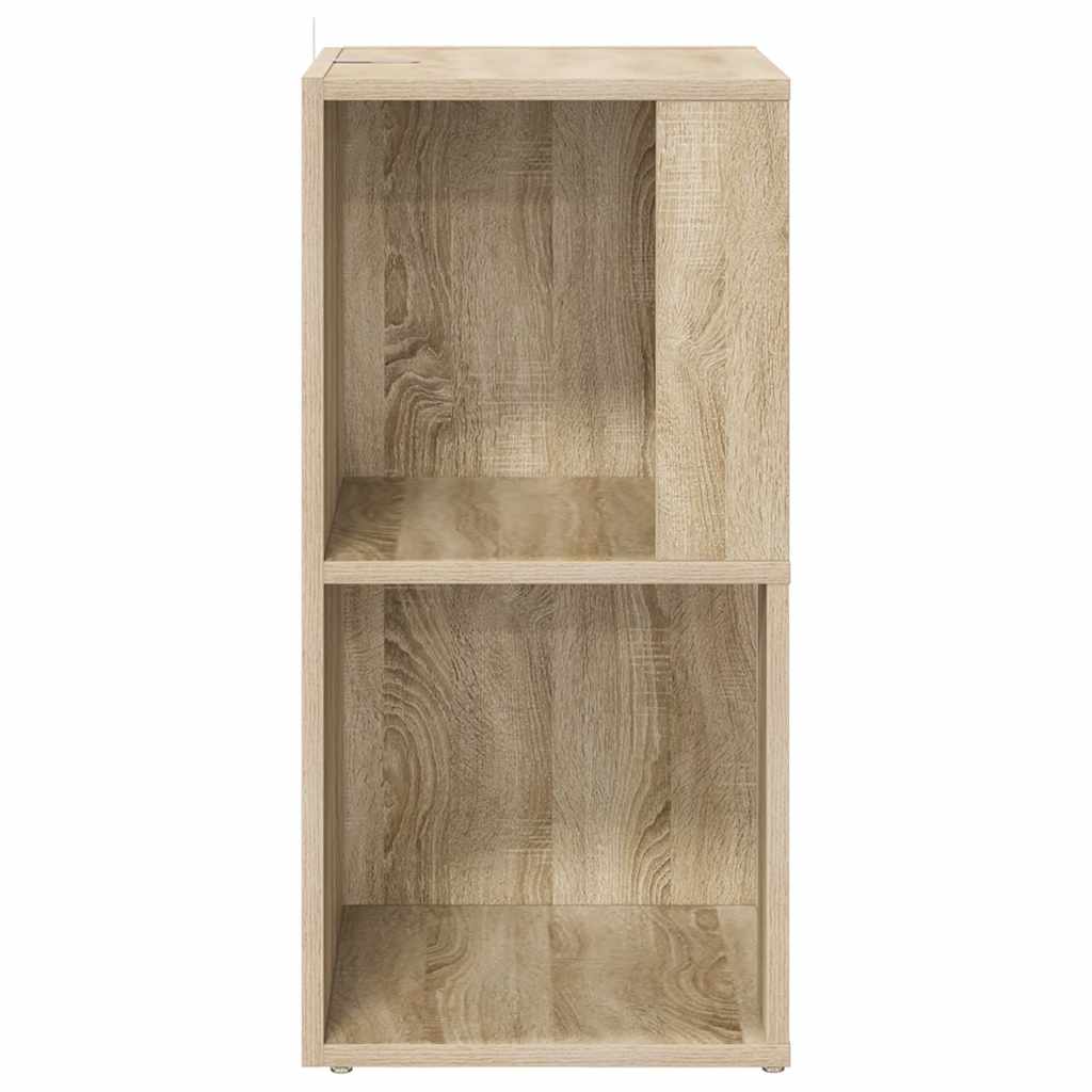 Hoekkast 33x33x67 cm bewerkt hout sonoma eikenkleurig is nu te koop bij PeponiXL, paradijselijk wonen!