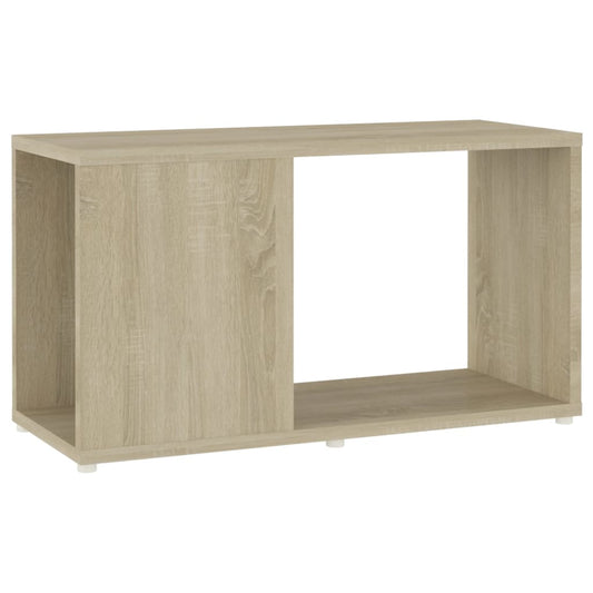 Tv-meubel 60x24x32 cm bewerkt hout sonoma eikenkleurig is nu te koop bij PeponiXL, paradijselijk wonen!