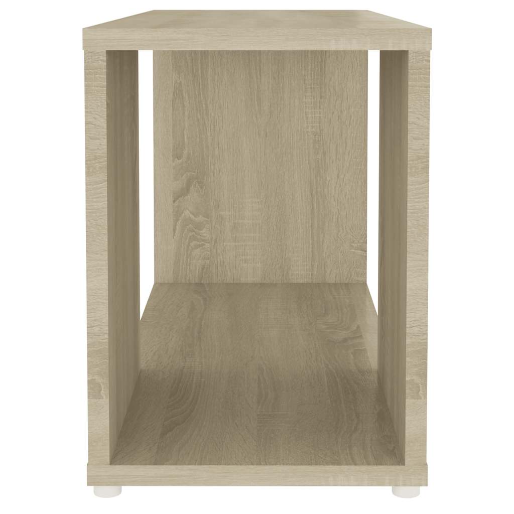 Tv-meubel 60x24x32 cm bewerkt hout sonoma eikenkleurig is nu te koop bij PeponiXL, paradijselijk wonen!
