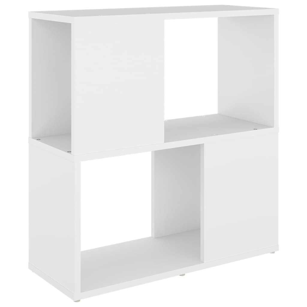 Boekenkast 60x24x63 cm bewerkt hout wit is nu te koop bij PeponiXL, paradijselijk wonen!