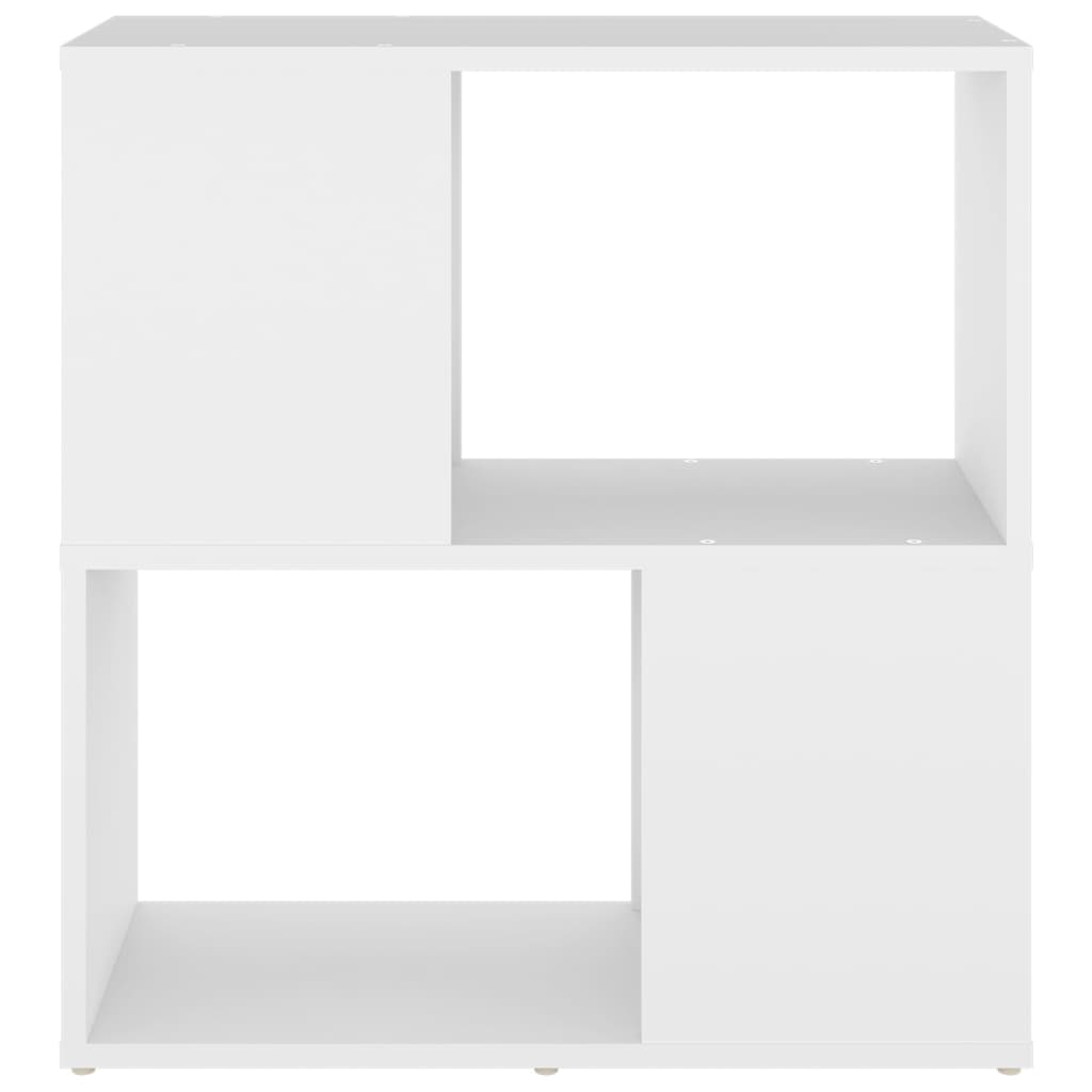 Boekenkast 60x24x63 cm bewerkt hout wit is nu te koop bij PeponiXL, paradijselijk wonen!