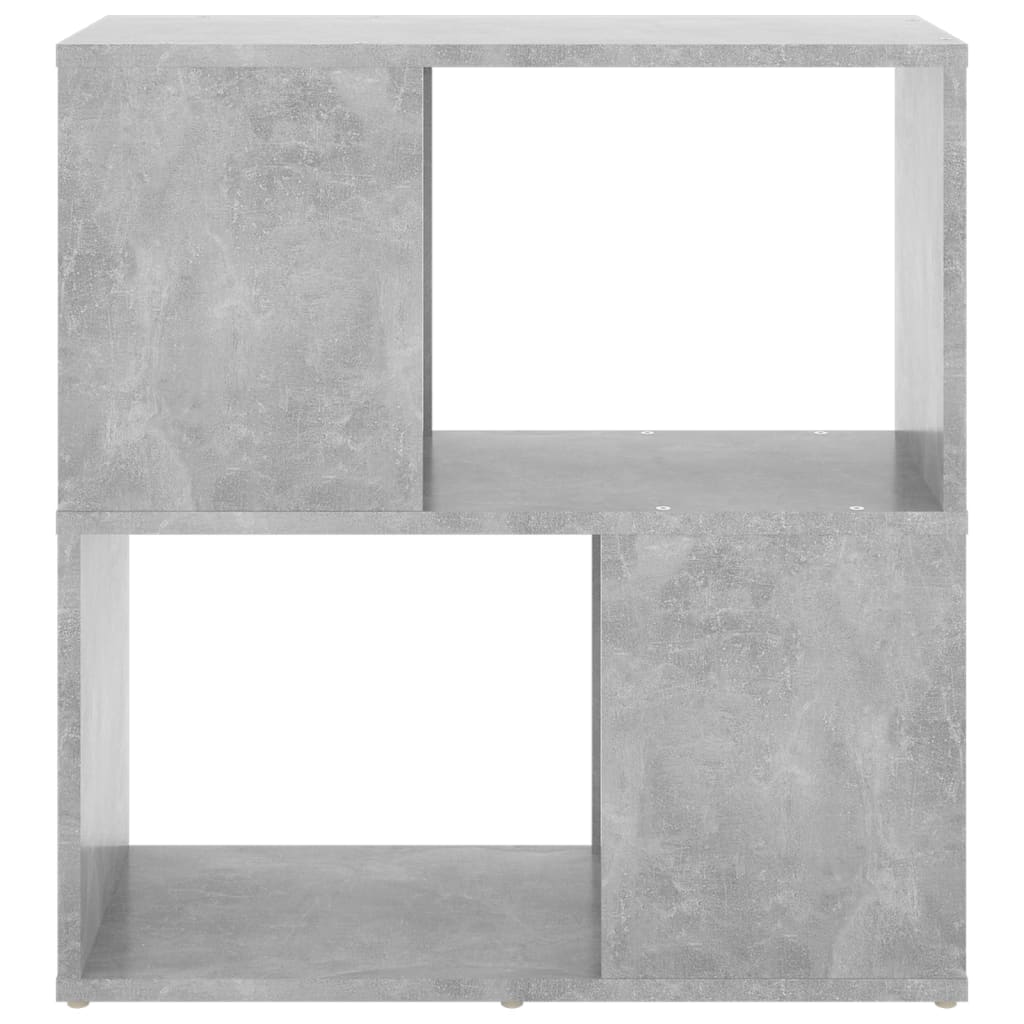 Boekenkast 60x24x63 cm bewerkt hout betongrijs is nu te koop bij PeponiXL, paradijselijk wonen!