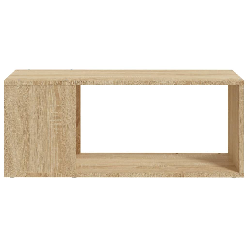 Tv-meubel 80x24x32 cm bewerkt hout sonoma eikenkleurig is nu te koop bij PeponiXL, paradijselijk wonen!