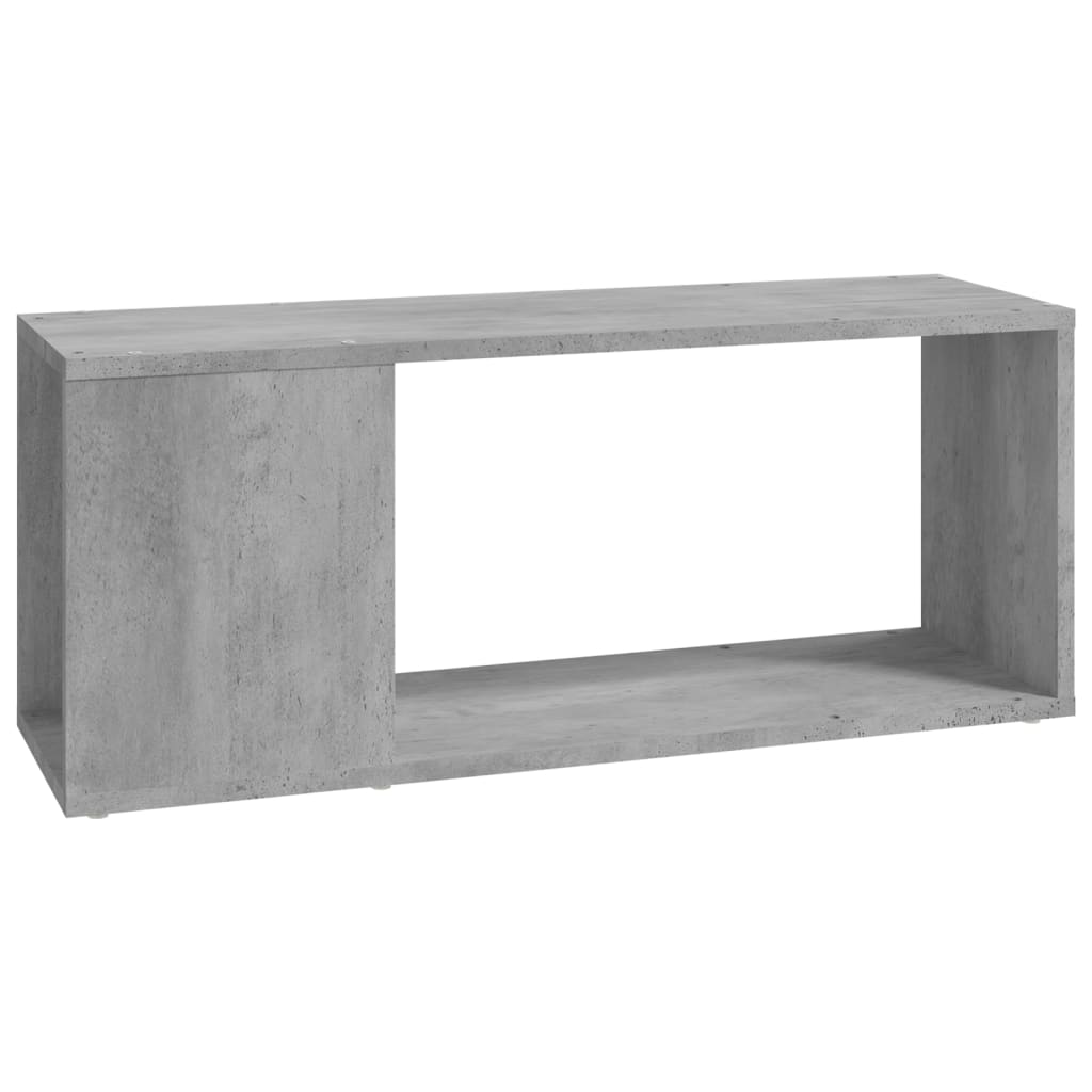 Tv-meubel 80x24x32 cm bewerkt hout betongrijs is nu te koop bij PeponiXL, paradijselijk wonen!
