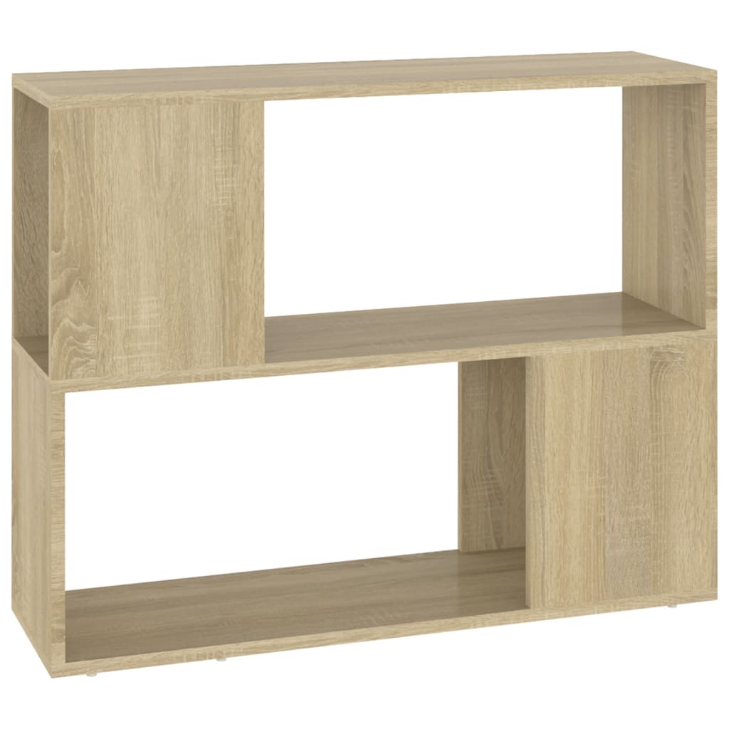 Tv-meubel 80x24x63 cm bewerkt hout sonoma eikenkleurig is nu te koop bij PeponiXL, paradijselijk wonen!