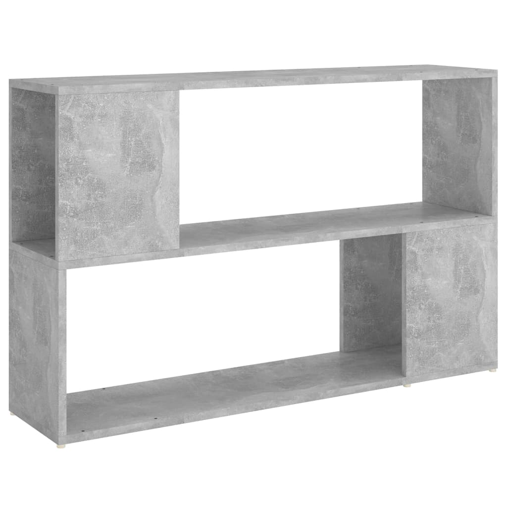 Boekenkast 100x24x63 cm bewerkt hout betongrijs is nu te koop bij PeponiXL, paradijselijk wonen!