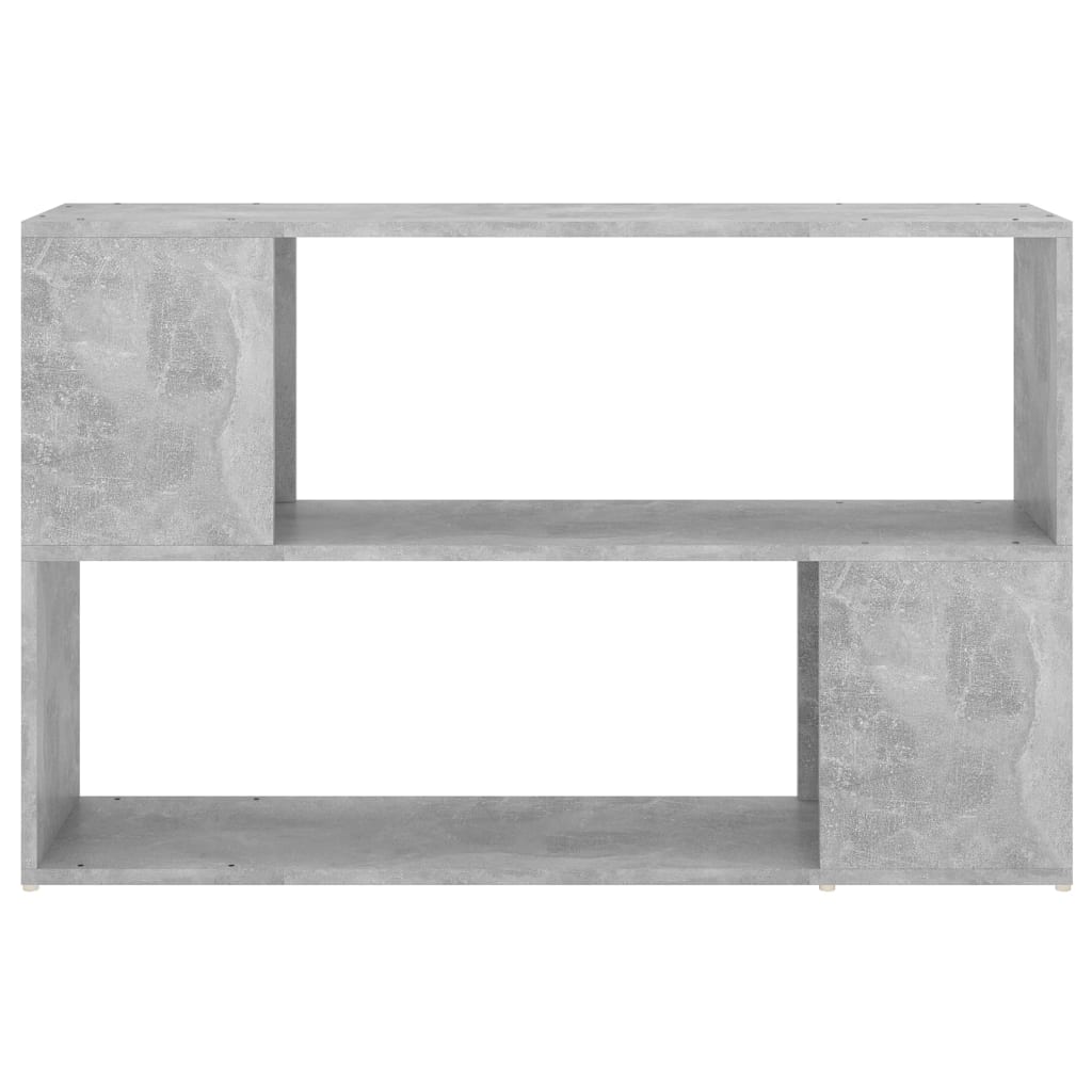 Boekenkast 100x24x63 cm bewerkt hout betongrijs is nu te koop bij PeponiXL, paradijselijk wonen!