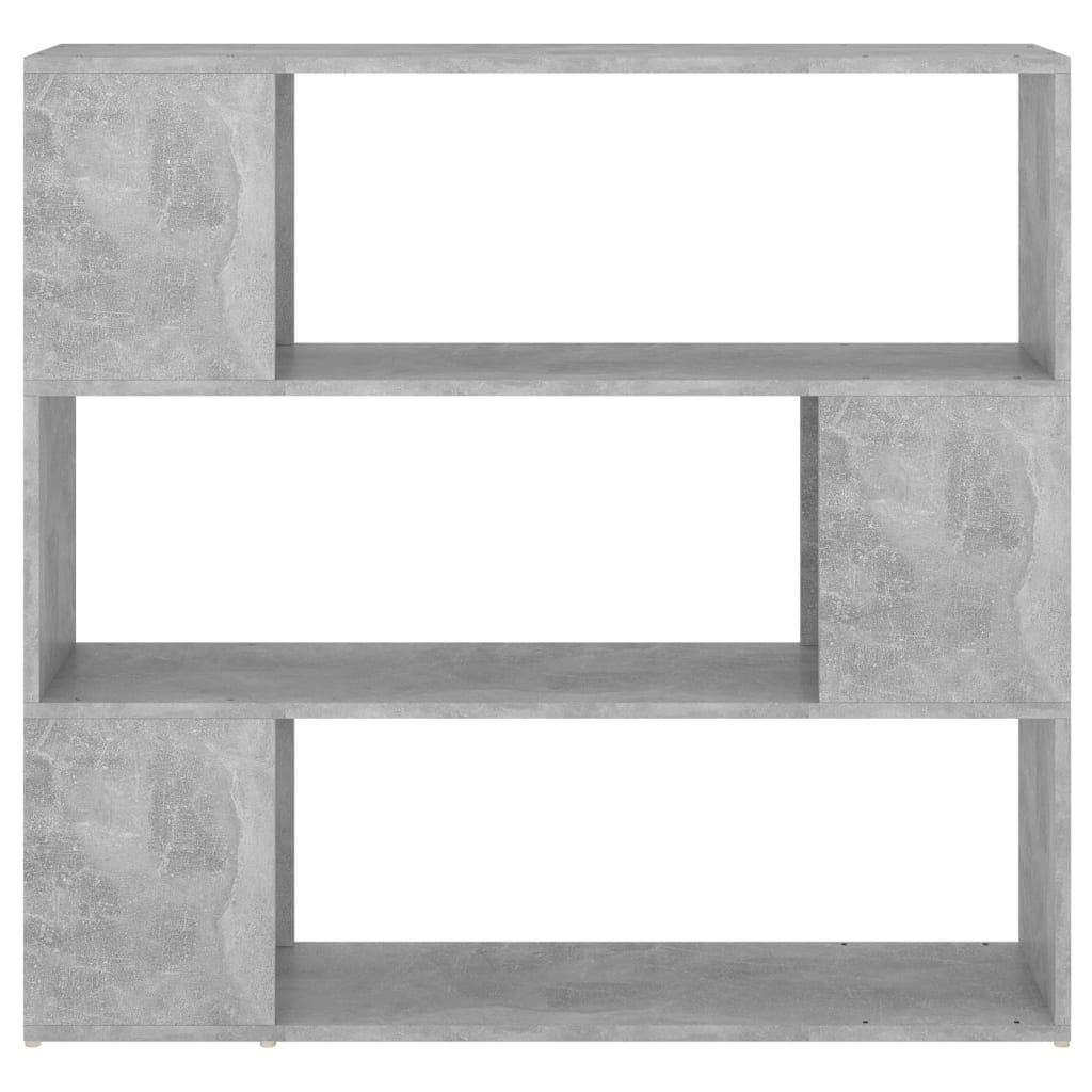 Boekenkast/kamerscherm 100x24x94 cm betongrijs is nu te koop bij PeponiXL, paradijselijk wonen!