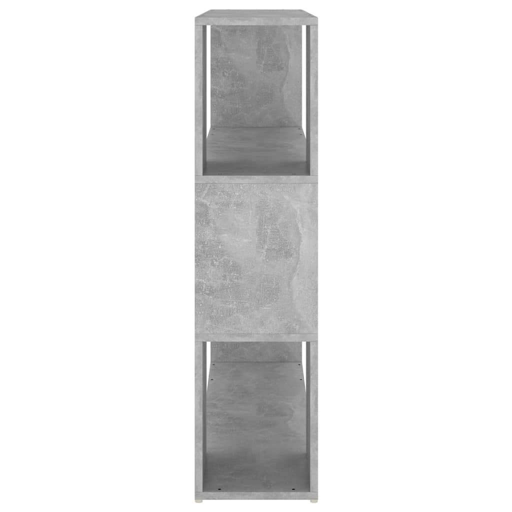 Boekenkast/kamerscherm 100x24x94 cm betongrijs is nu te koop bij PeponiXL, paradijselijk wonen!