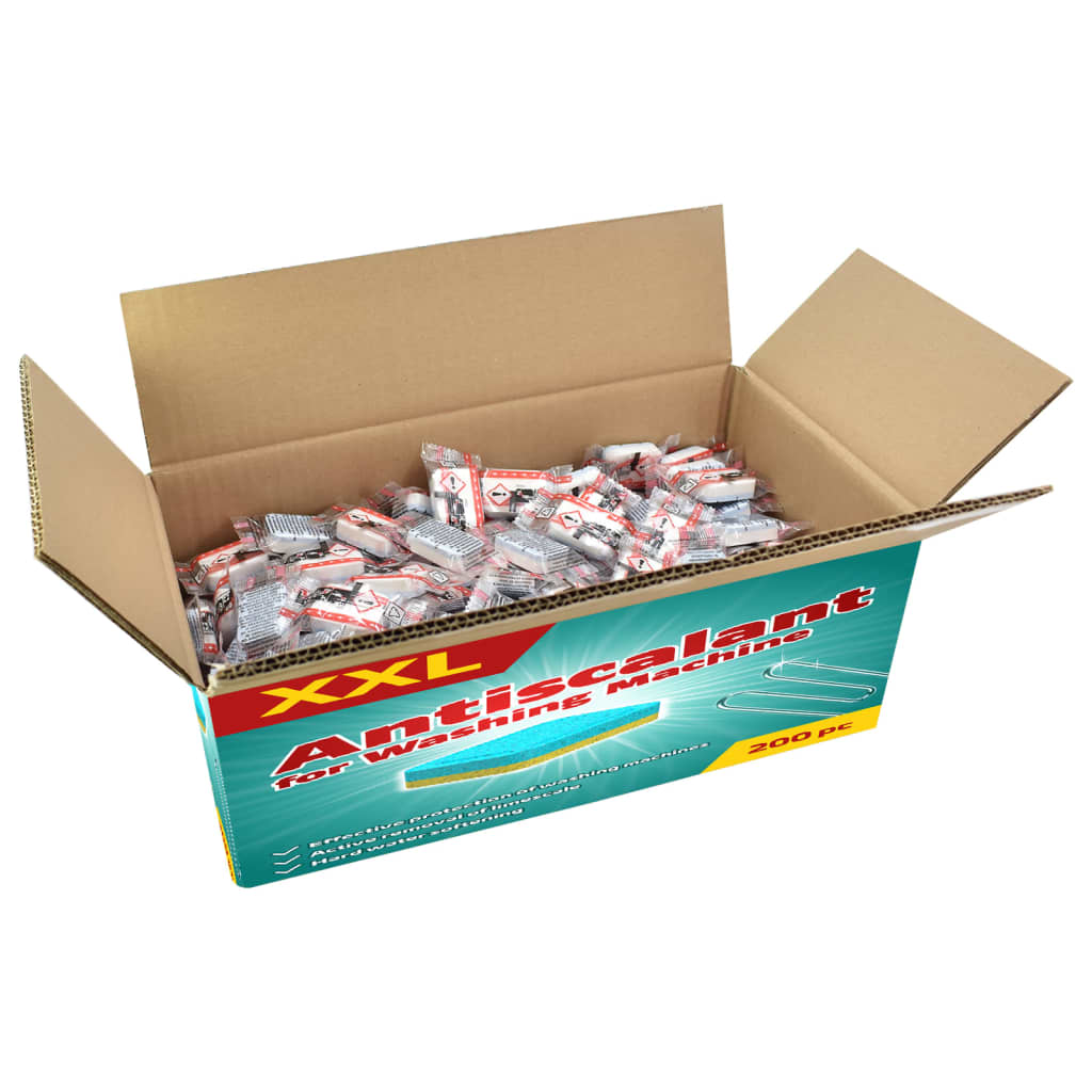 Wasmachinereinigingstabletten 200 st voorkomt kalk en vuil is nu te koop bij PeponiXL, paradijselijk wonen!