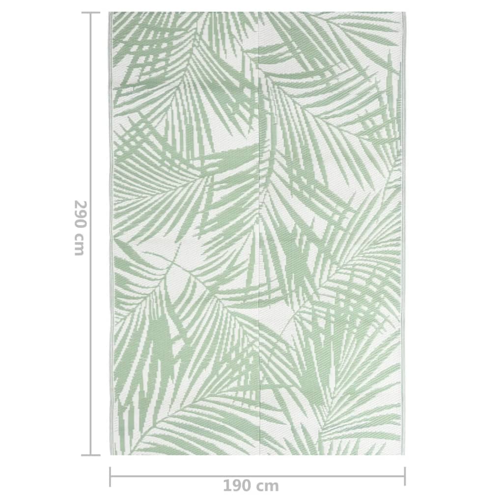 Buitenkleed ARAKIL 190x290 cm polypropeen groen is nu te koop bij PeponiXL, paradijselijk wonen!