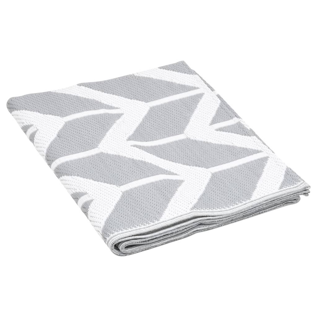 Buitenkleed ARAKIL 120x180 cm polypropeen grijs is nu te koop bij PeponiXL, paradijselijk wonen!