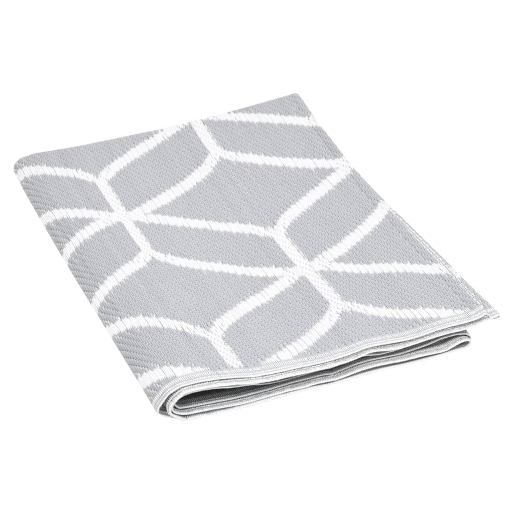 Buitenkleed ARAKIL 140x200 cm polypropeen grijs is nu te koop bij PeponiXL, paradijselijk wonen!