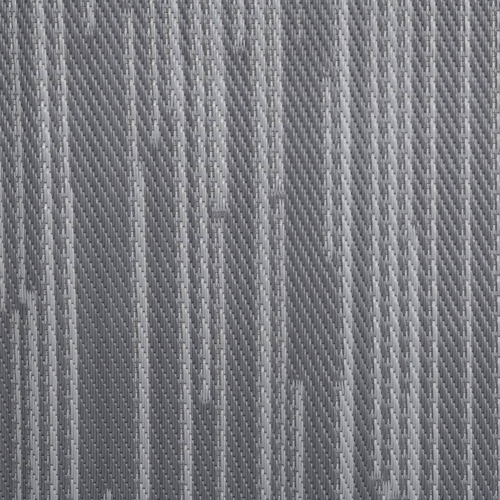 Buitenkleed ARAKIL 80x250 cm polypropeen antracietkleurig is nu te koop bij PeponiXL, paradijselijk wonen!