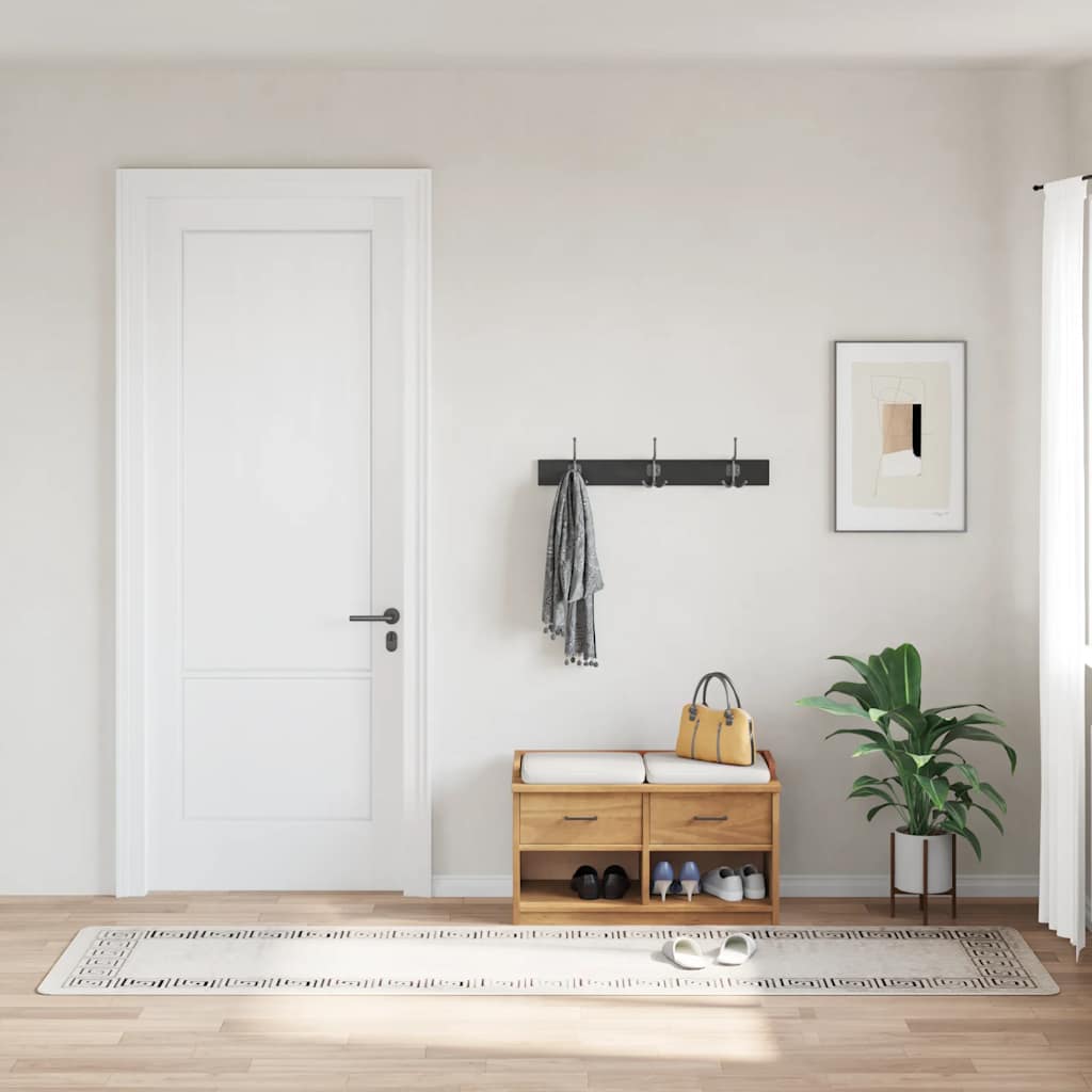 Vloerkleed wasbaar 80x300 cm lichtbeige is nu te koop bij PeponiXL, paradijselijk wonen!
