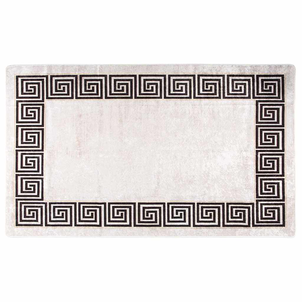 Vloerkleed wasbaar 120x180 cm lichtbeige is nu te koop bij PeponiXL, paradijselijk wonen!