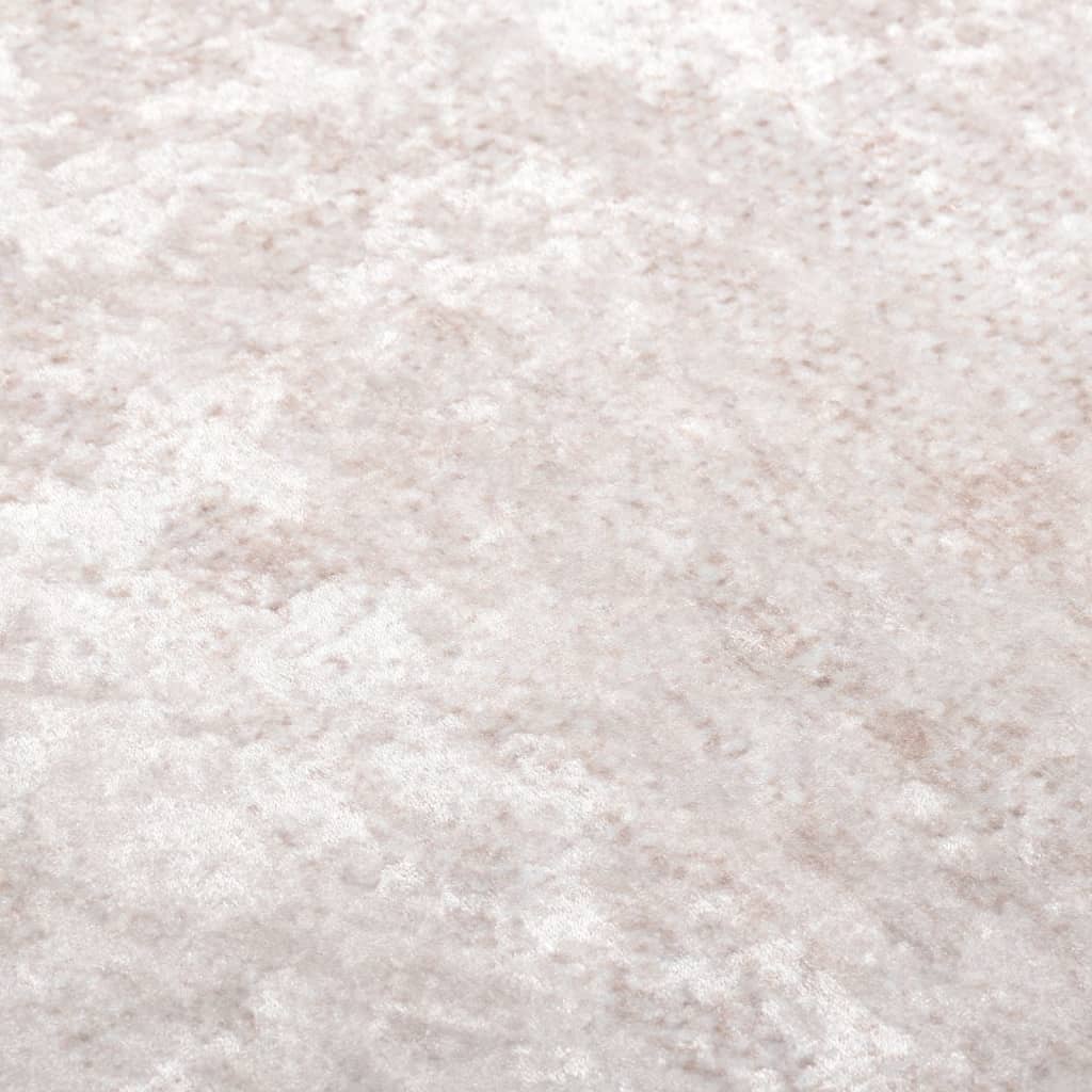 Vloerkleed wasbaar 160x230 cm lichtbeige is nu te koop bij PeponiXL, paradijselijk wonen!