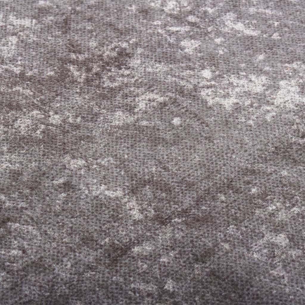 Vloerkleed wasbaar 80x150 cm grijs is nu te koop bij PeponiXL, paradijselijk wonen!