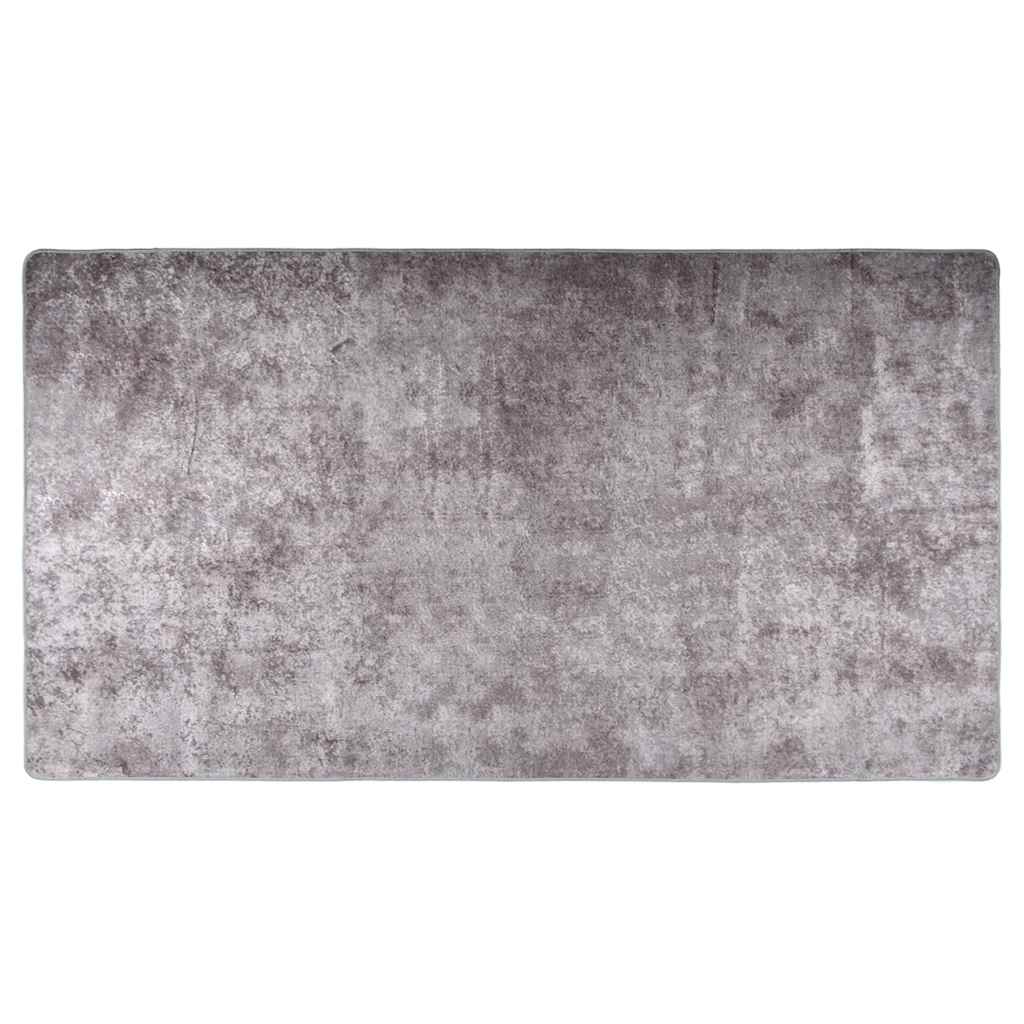 Vloerkleed wasbaar 190x300 cm grijs is nu te koop bij PeponiXL, paradijselijk wonen!