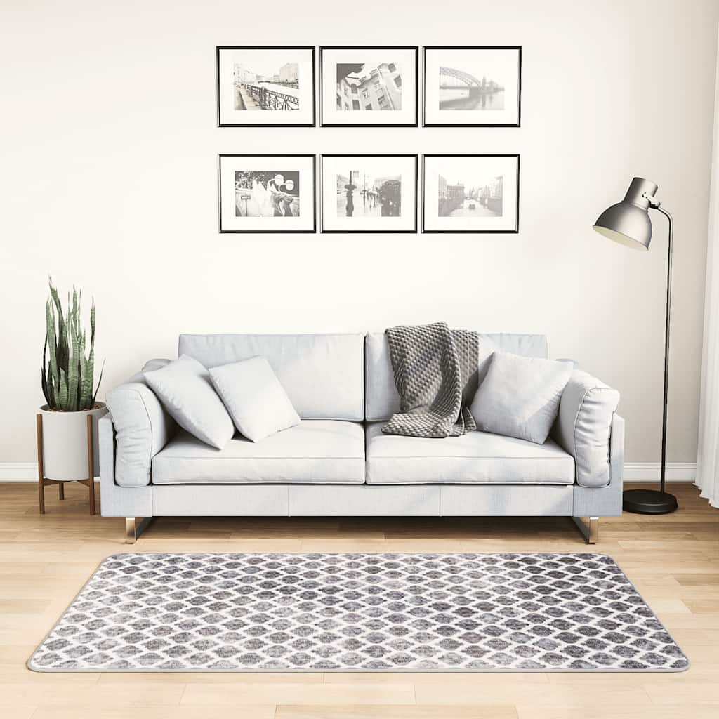 Vloerkleed wasbaar anti-slip 80x150 cm meerkleurig is nu te koop bij PeponiXL, paradijselijk wonen!