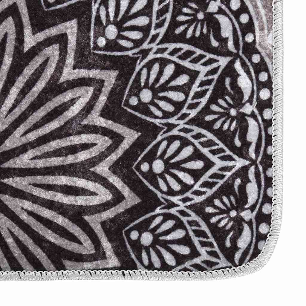 Vloerkleed wasbaar anti-slip 160x230 cm meerkleurig is nu te koop bij PeponiXL, paradijselijk wonen!