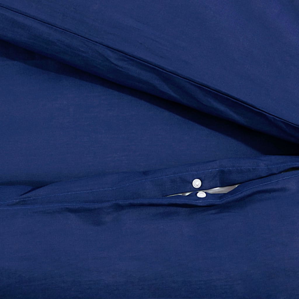 Dekbedovertrekset 200x200 cm microvezel marineblauw is nu te koop bij PeponiXL, paradijselijk wonen!