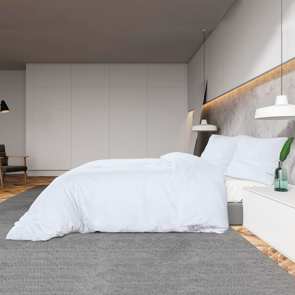 Dekbedovertrekset lichtgewicht 200x200 cm microvezel wit is nu te koop bij PeponiXL, paradijselijk wonen!