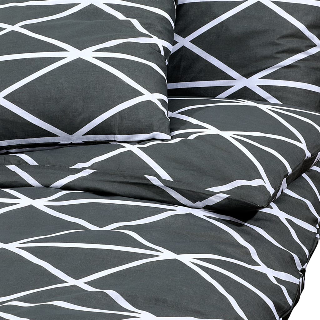 Dekbedovertrekset 240x220 cm katoen grijs is nu te koop bij PeponiXL, paradijselijk wonen!