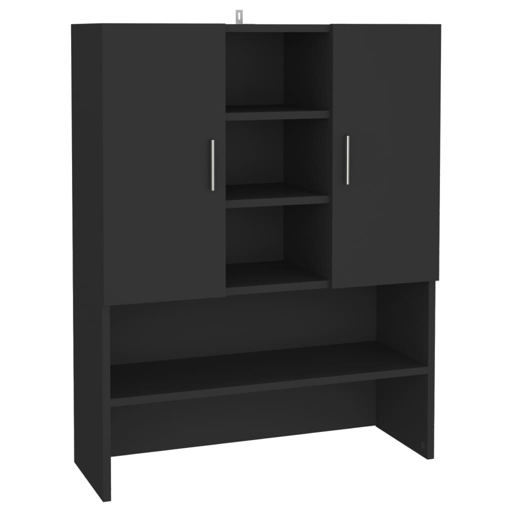 Wasmachinekast zwart is nu te koop bij PeponiXL, paradijselijk wonen!