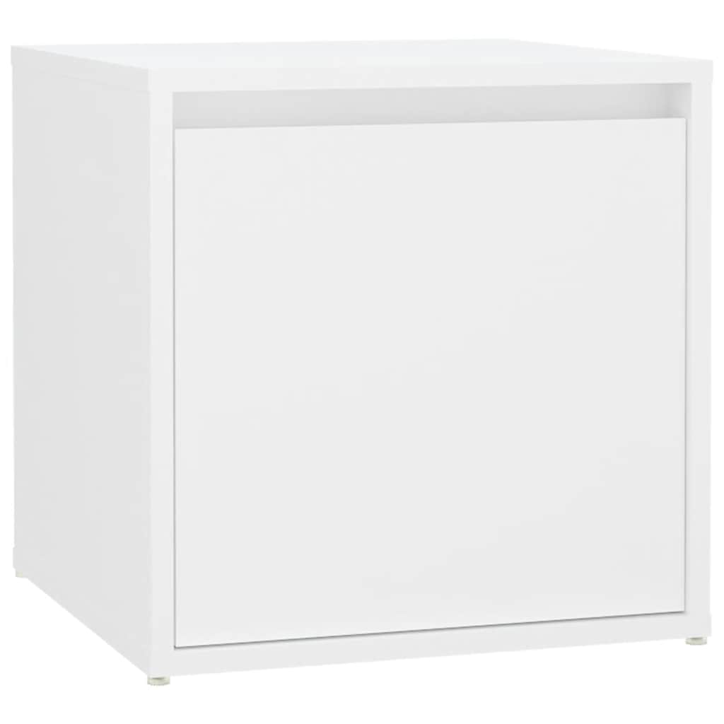 Garderobe set bewerkt hout wit is nu te koop bij PeponiXL, paradijselijk wonen!