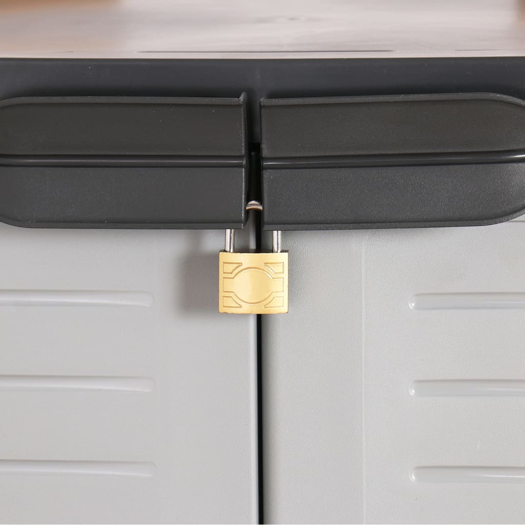 Opbergkast 65x45x97 cm kunststof is nu te koop bij PeponiXL, paradijselijk wonen!