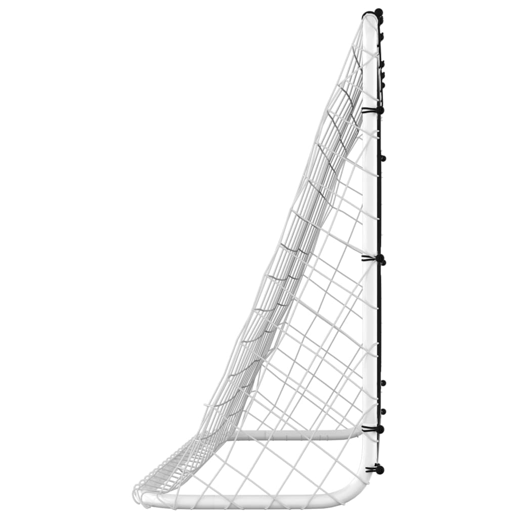 Voetbaldoeltrainingsdoel 184x61x122 cm staal is nu te koop bij PeponiXL, paradijselijk wonen!