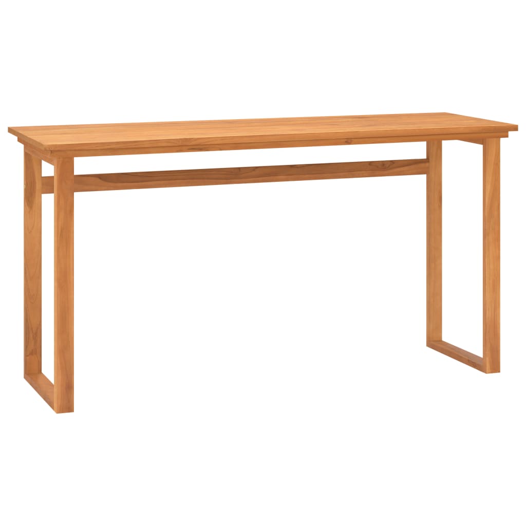 Bureau 120x45x75 cm massief teakhout is nu te koop bij PeponiXL, paradijselijk wonen!