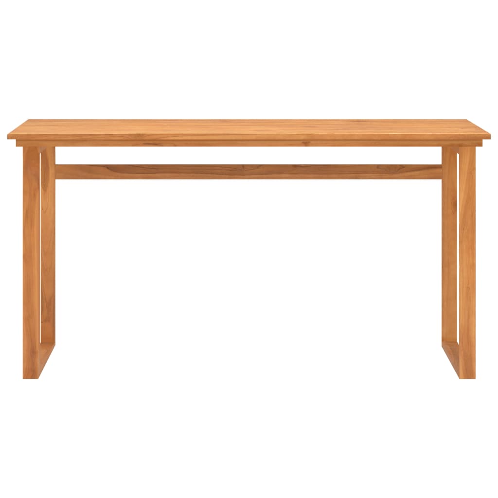 Bureau 120x45x75 cm massief teakhout is nu te koop bij PeponiXL, paradijselijk wonen!