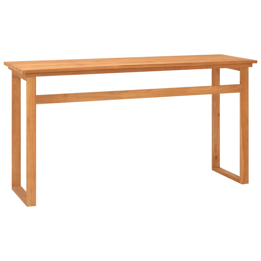 Bureau 120x45x75 cm massief teakhout is nu te koop bij PeponiXL, paradijselijk wonen!