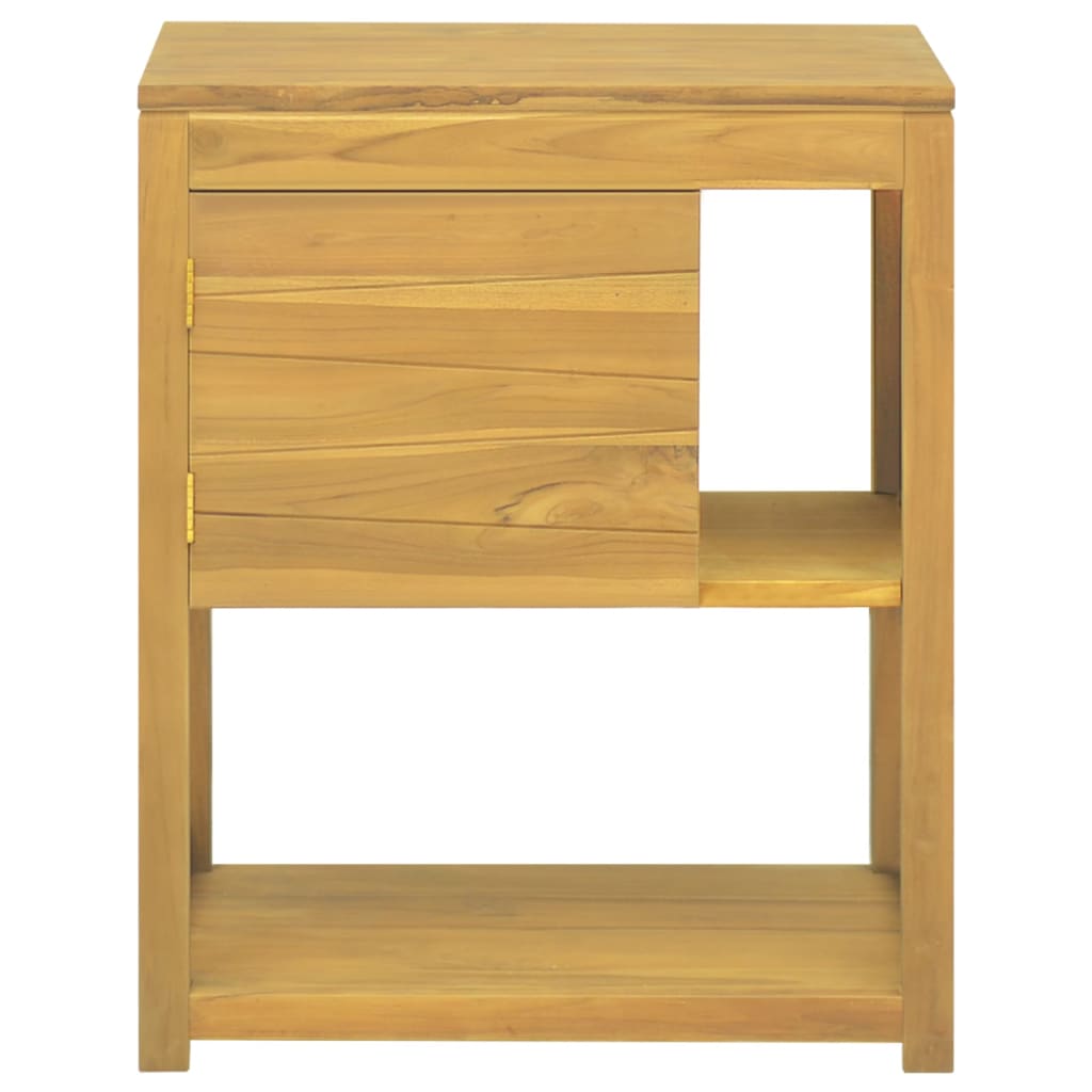 Badkamerkast 60x40x75 cm massief teakhout is nu te koop bij PeponiXL, paradijselijk wonen!