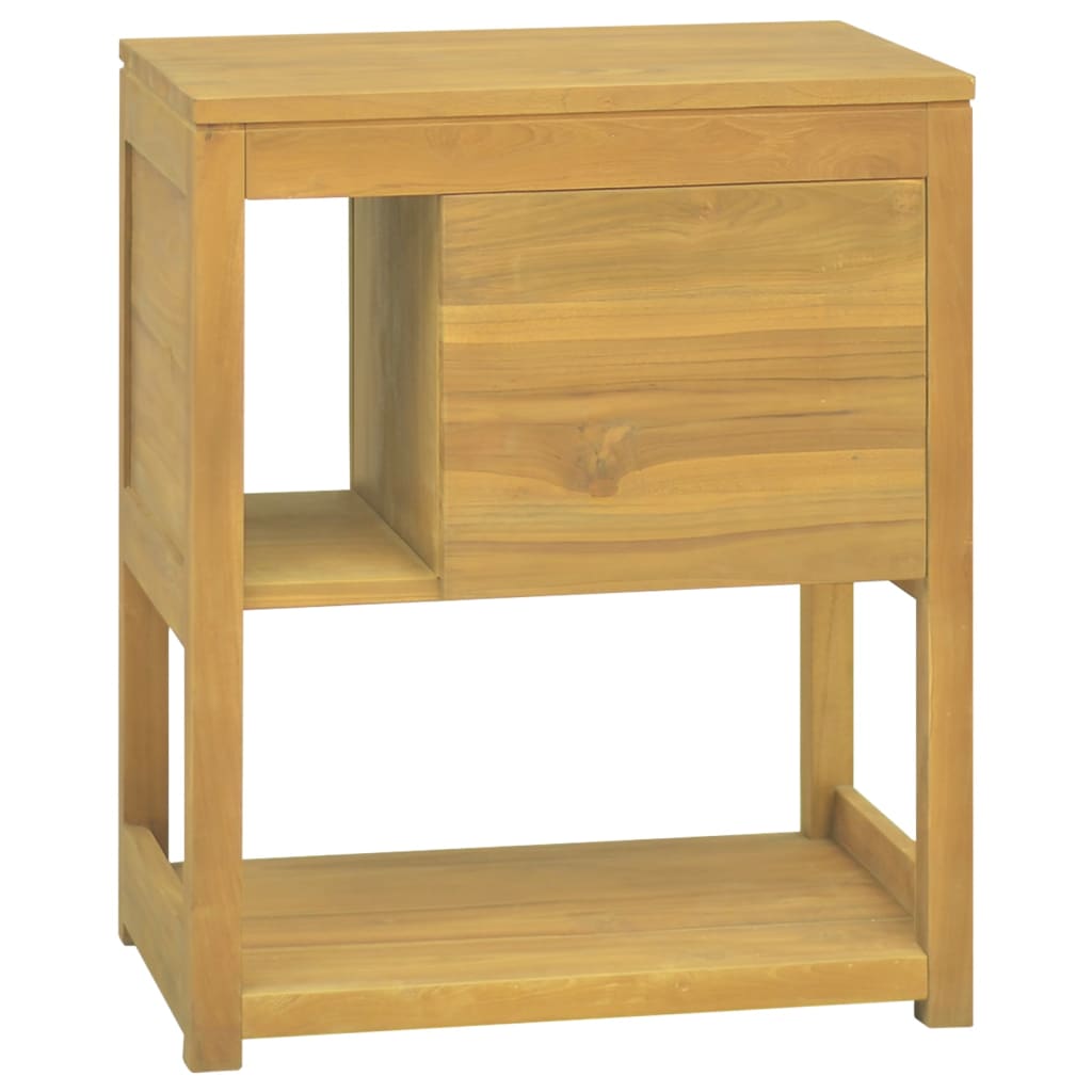 Badkamerkast 60x40x75 cm massief teakhout is nu te koop bij PeponiXL, paradijselijk wonen!