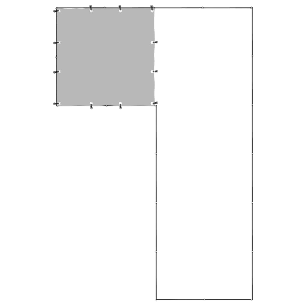 Hondenkennel 4,84 m² staal zwart is nu te koop bij PeponiXL, paradijselijk wonen!