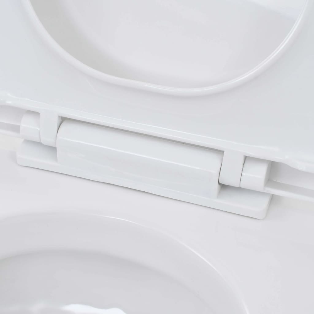 Hangend toilet met hoge verbogen stortbak keramiek is nu te koop bij PeponiXL, paradijselijk wonen!