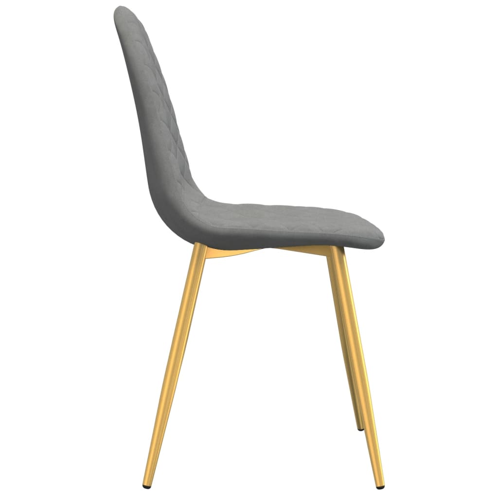 Eetkamerstoelen 6 st fluweel lichtgrijs is nu te koop bij PeponiXL, paradijselijk wonen!