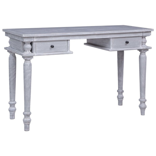 Bureau 115x50x78 cm massief mahoniehout is nu te koop bij PeponiXL, paradijselijk wonen!