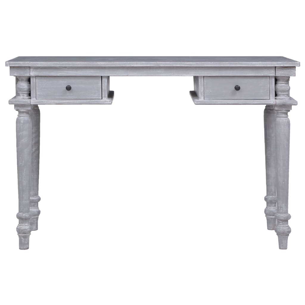 Bureau 115x50x78 cm massief mahoniehout is nu te koop bij PeponiXL, paradijselijk wonen!