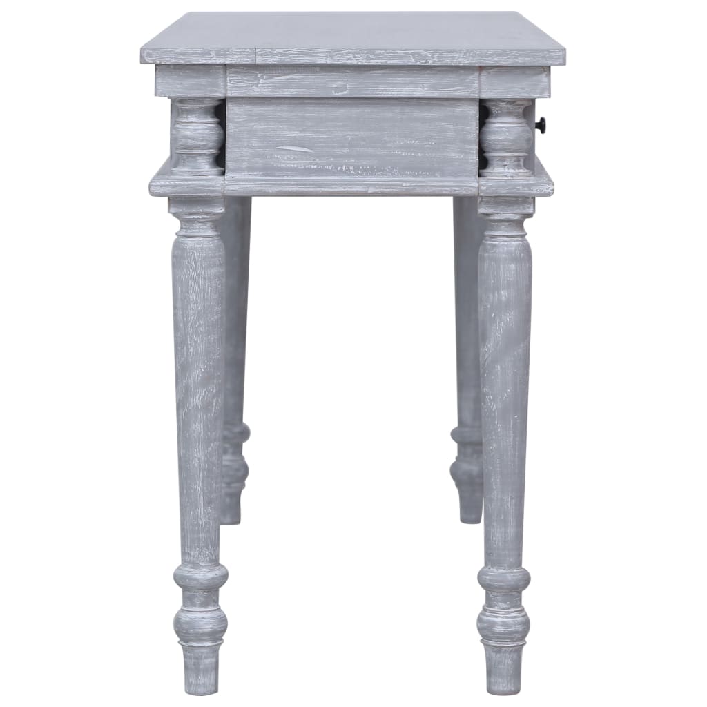 Bureau 115x50x78 cm massief mahoniehout is nu te koop bij PeponiXL, paradijselijk wonen!