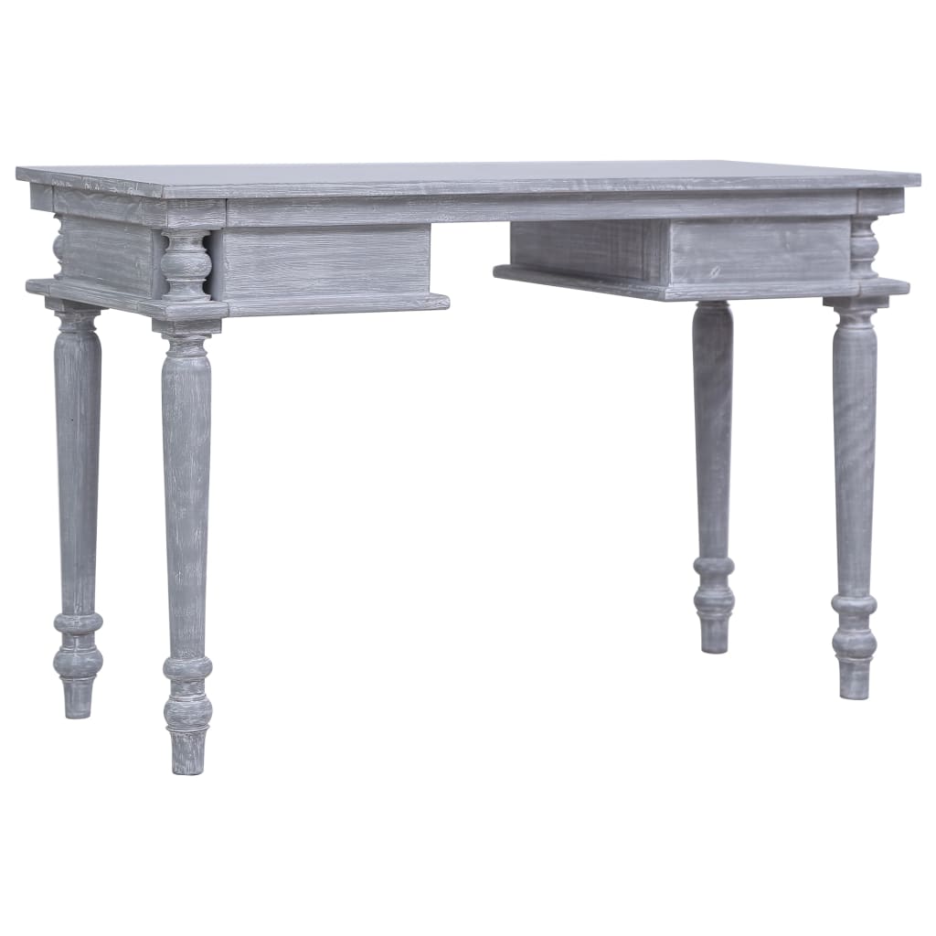 Bureau 115x50x78 cm massief mahoniehout is nu te koop bij PeponiXL, paradijselijk wonen!